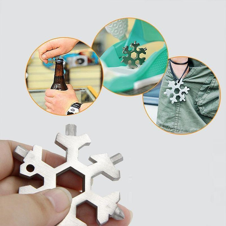 18-in-1 Schneeflocken Multitool | Karnz