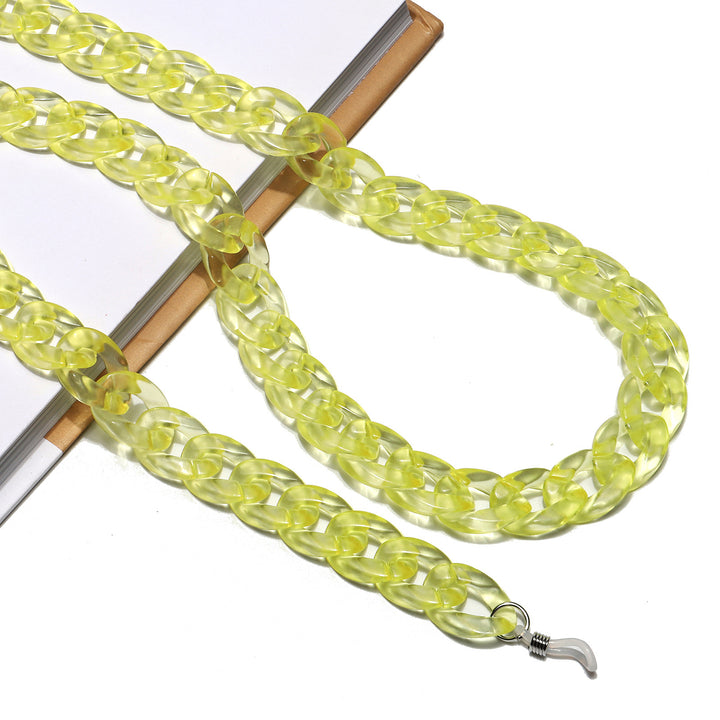 Chunky Acryl Brille Kette Karnz 1787367687