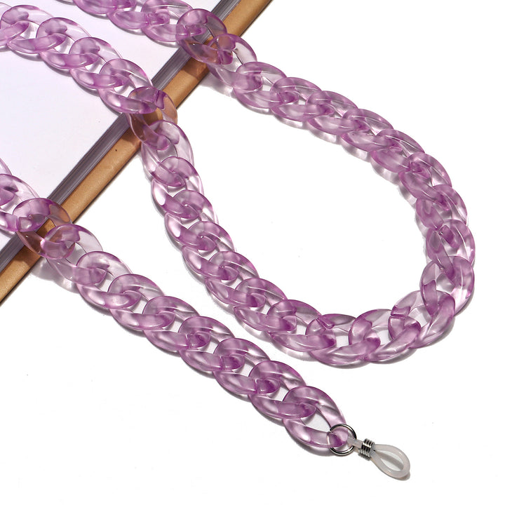 Chunky Acryl Brille Kette Karnz 1787367687