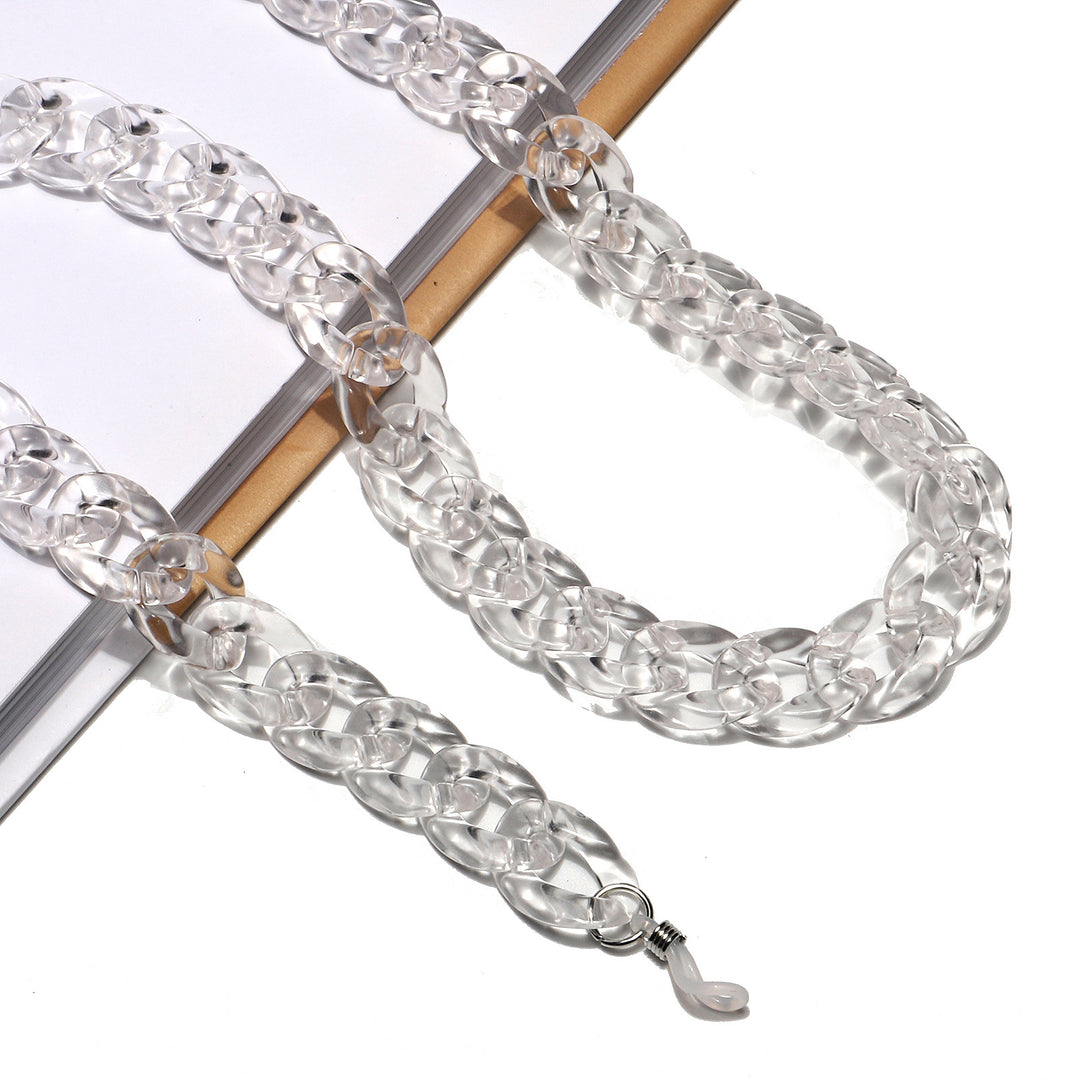 Chunky Acryl Brille Kette Karnz 1787367687