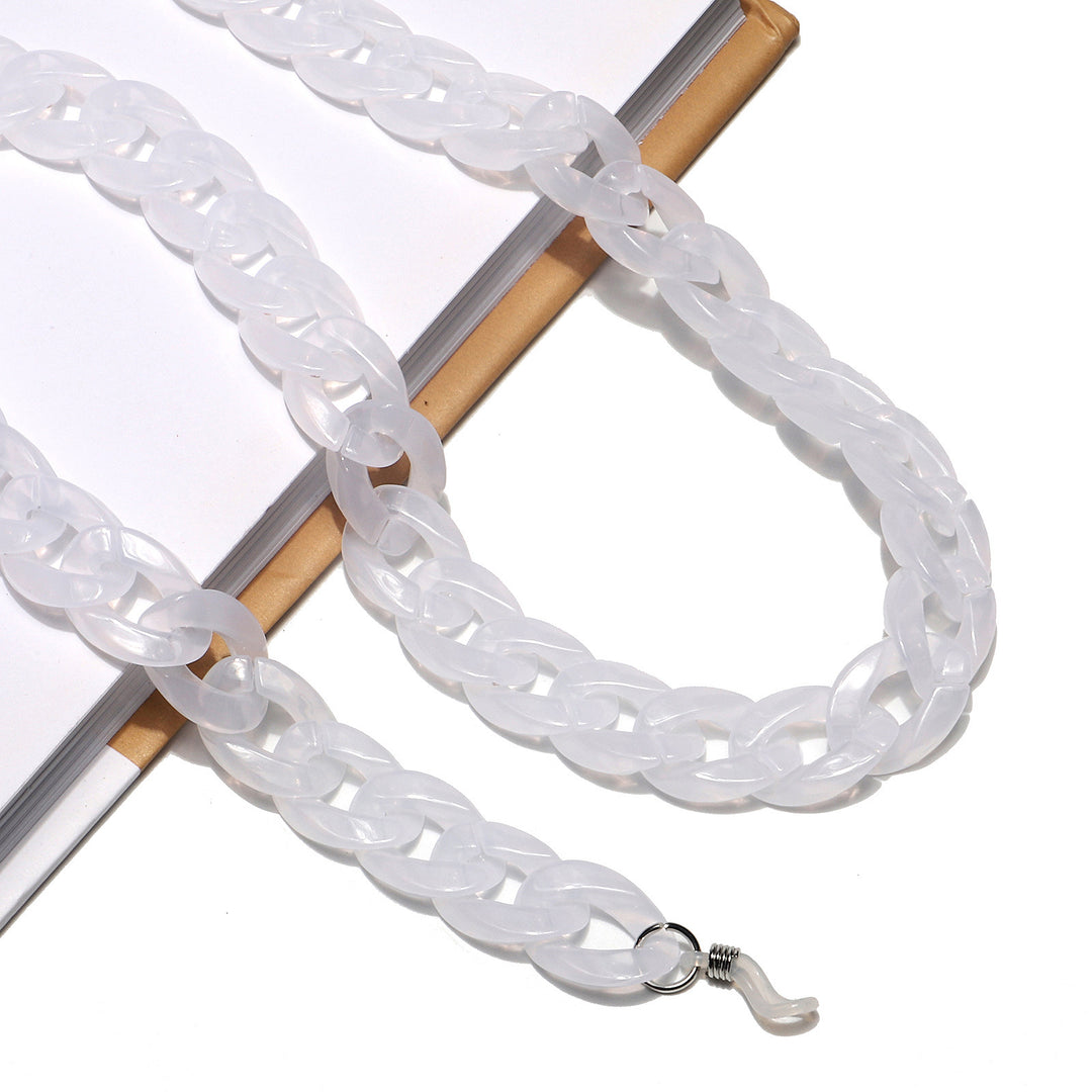 Chunky Acryl Brille Kette Karnz 1787367687
