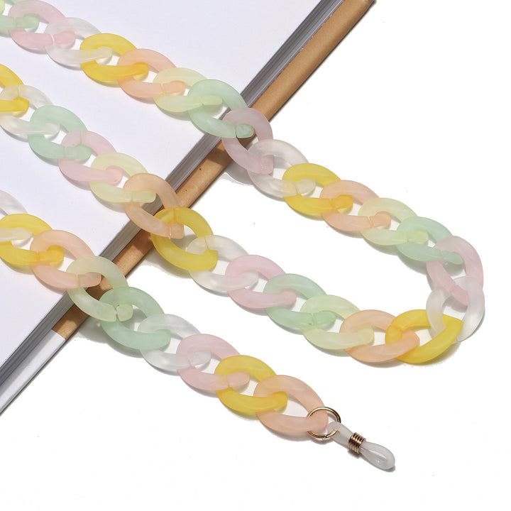 Chic Acryl Sonnenbrillen Kette Karnz