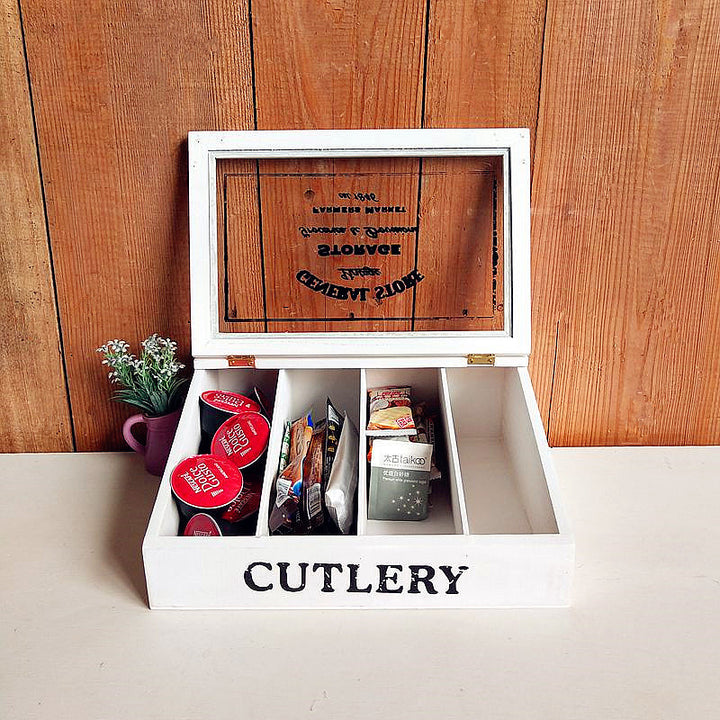 Dekorative Kaffeelagerbox
