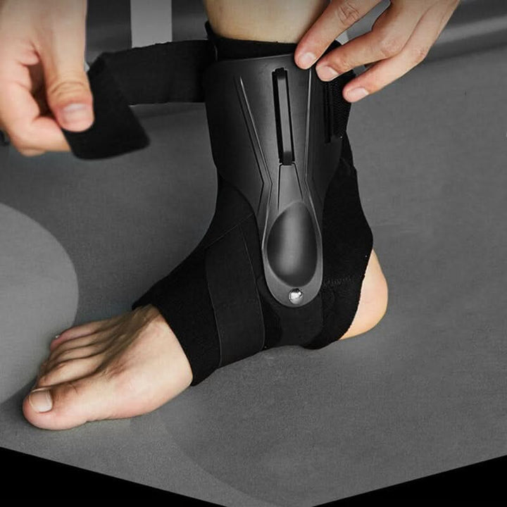 Ergonomische Knöchelstütze mit doppelten Stabilisatoren und Grip Tech