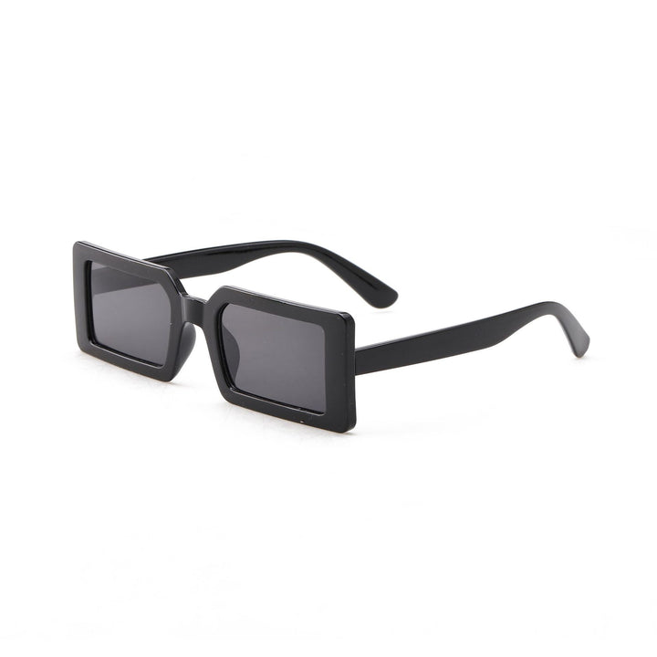 Damen quadratische Sonnenbrille mit modernem Transparentrahmen Karnz