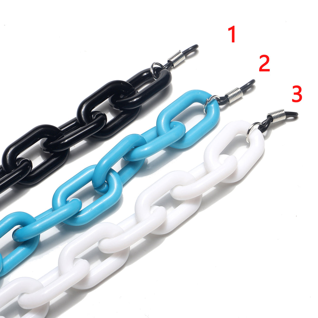 Modischer Chunky Chain Brillenhalter Karnz