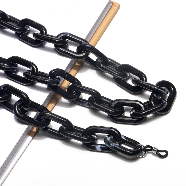 Modischer Chunky Chain Brillenhalter Karnz