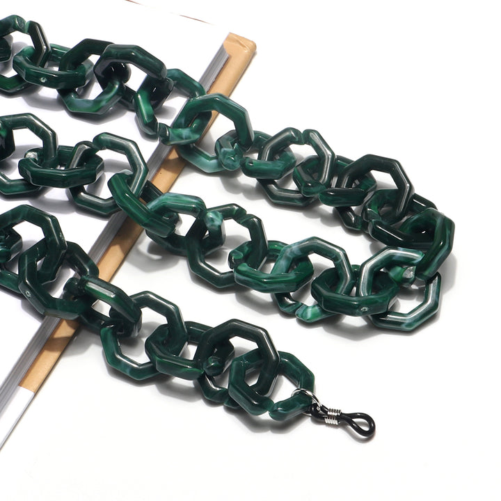 Modischer Chunky Chain Brillenhalter Karnz