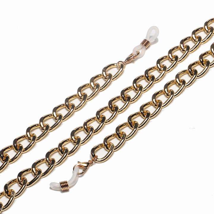 Chunky Metall Brillen Kette Karnz
