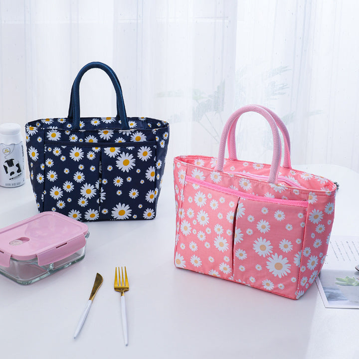 Stilvolle Blumengepolsterte Mittags-Tasche