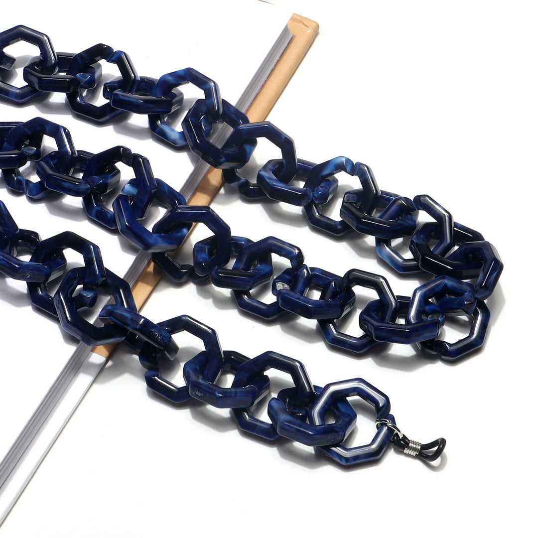Modischer Chunky Chain Brillenhalter Karnz