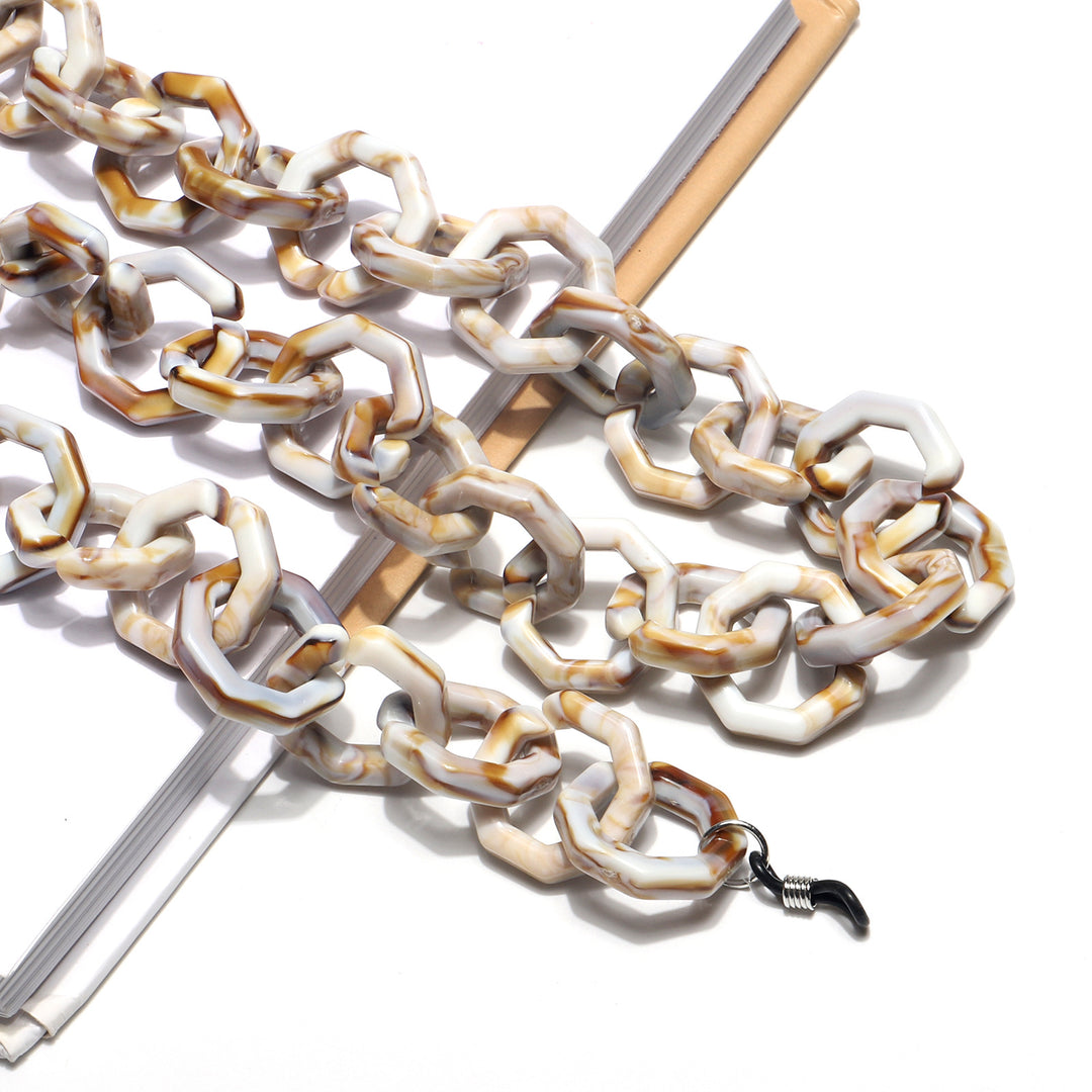 Modischer Chunky Chain Brillenhalter Karnz