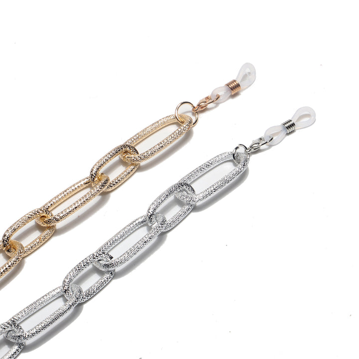 Chunky Metall Brillen Kette Karnz