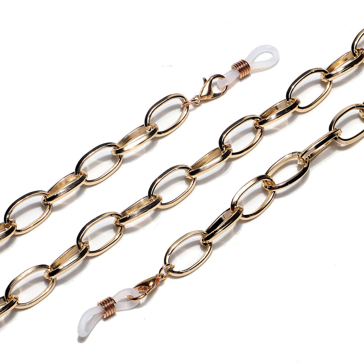Chunky Metall Brillen Kette Karnz
