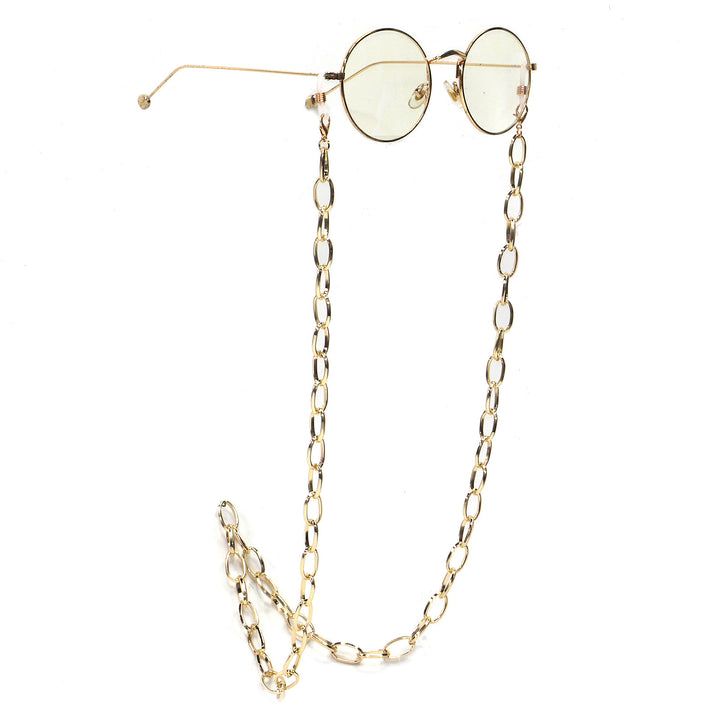 Chunky Metall Brillen Kette Karnz