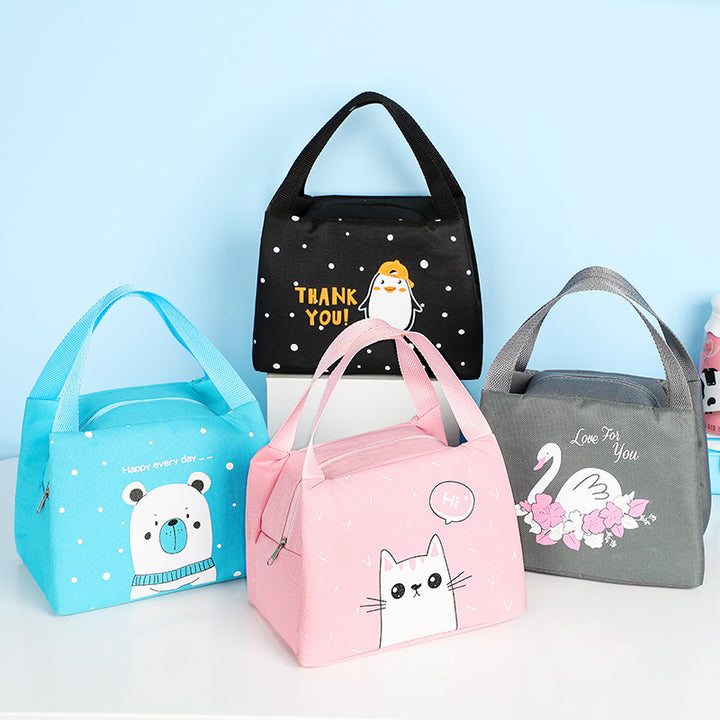 Isolierte Fuchs-Themen-Lunch-Tasche
