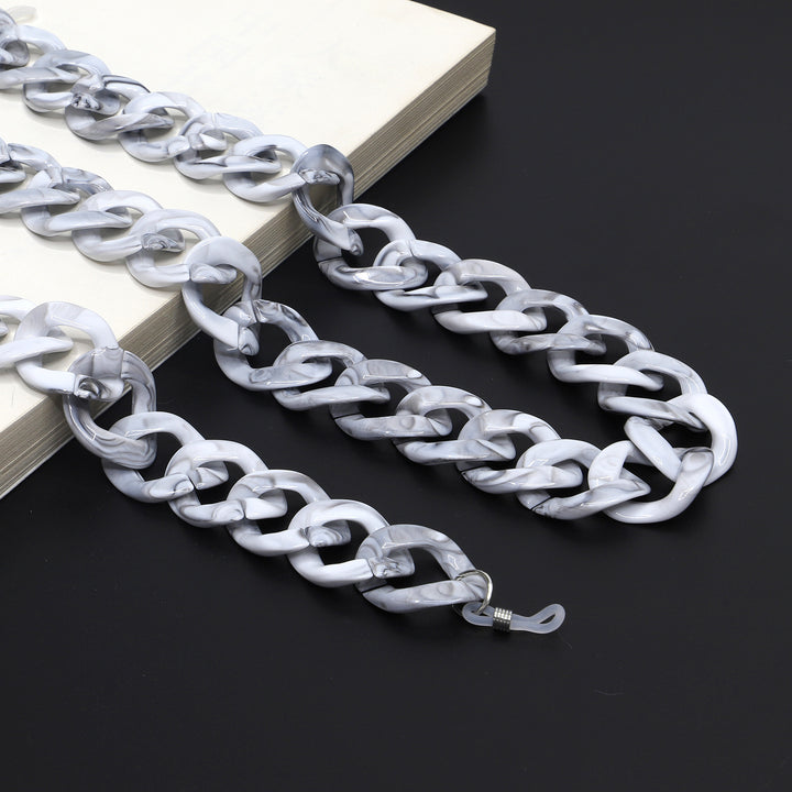 Modischer Chunky Chain Brillenhalter Karnz