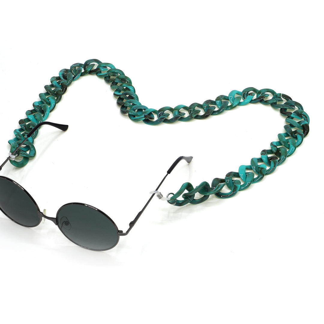 Modischer Chunky Chain Brillenhalter Karnz