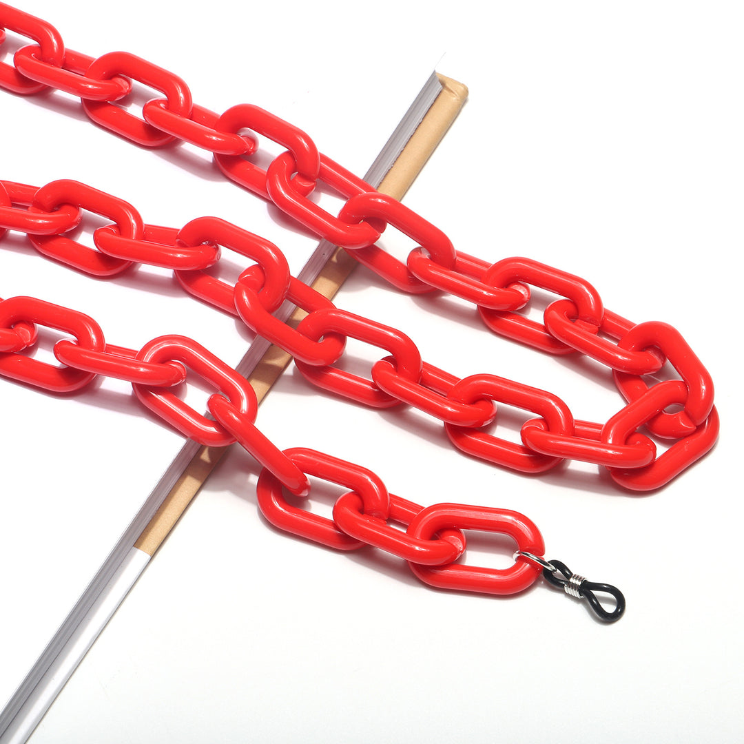 Modischer Chunky Chain Brillenhalter Karnz