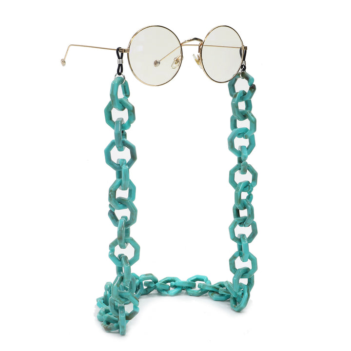 Modischer Chunky Chain Brillenhalter Karnz