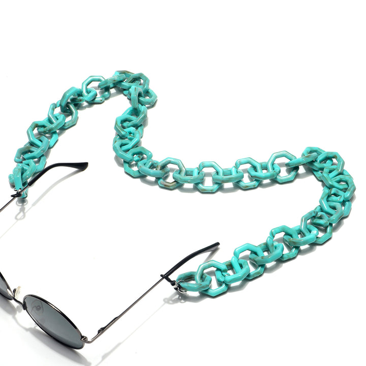 Modischer Chunky Chain Brillenhalter Karnz