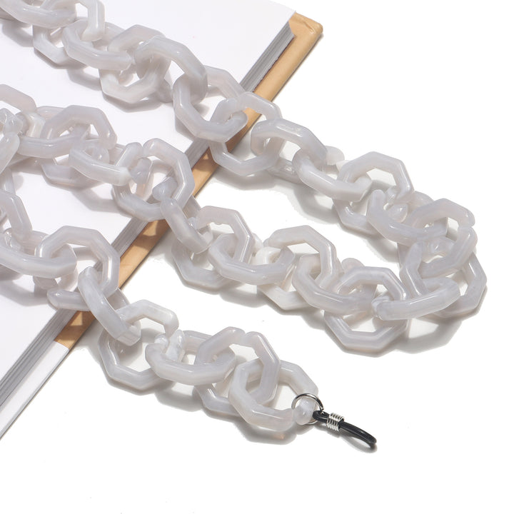 Modischer Chunky Chain Brillenhalter Karnz