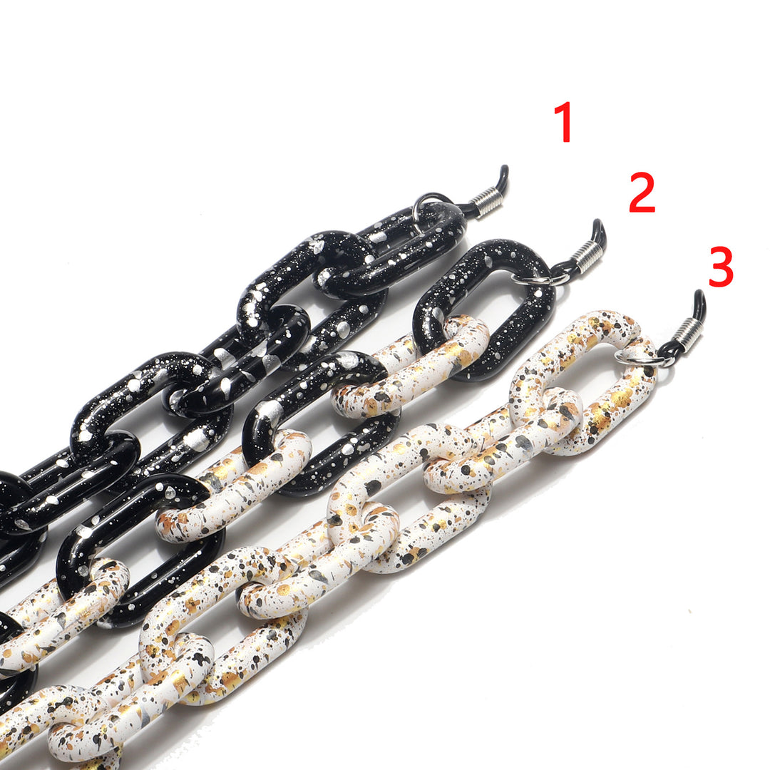 Modischer Chunky Chain Brillenhalter Karnz
