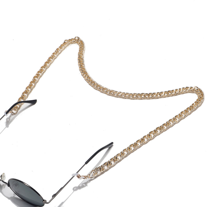 Chunky Metall Brillen Kette Karnz