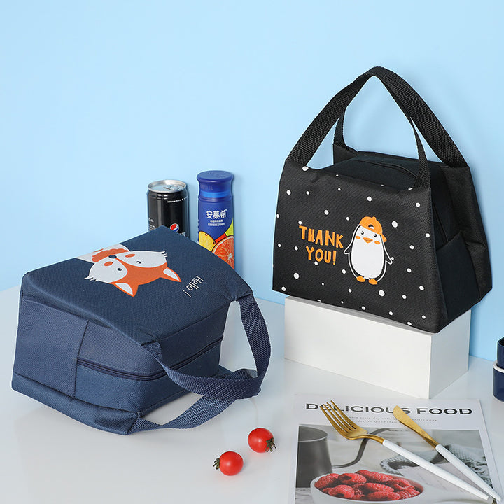 Isolierte Fuchs-Themen-Lunch-Tasche