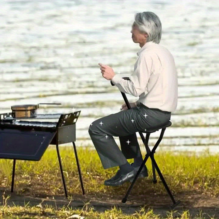 2-in-1 Gehstock mit Sitz | Karnz