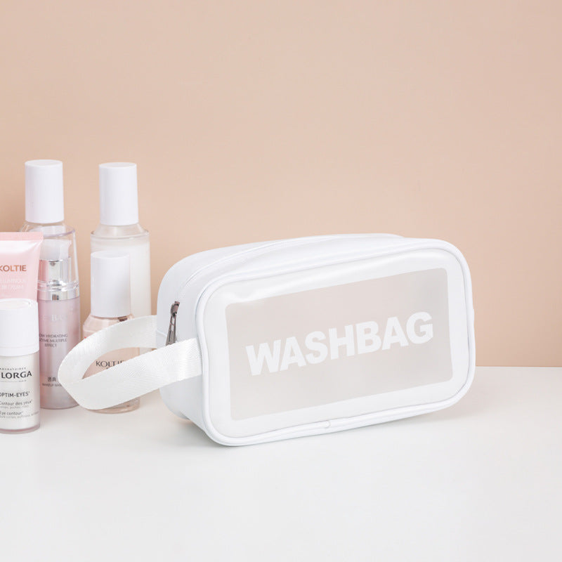 Transparente Reise-Toilettenartikel Tasche Karnz