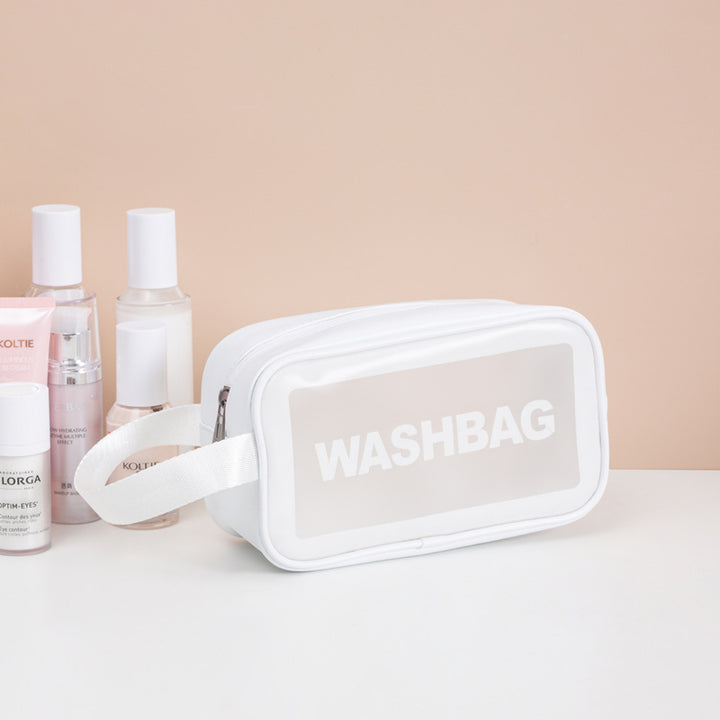 Transparente Reise-Toilettenartikel Tasche Karnz