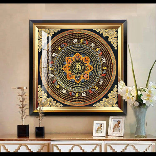 Mandala Wandkunst