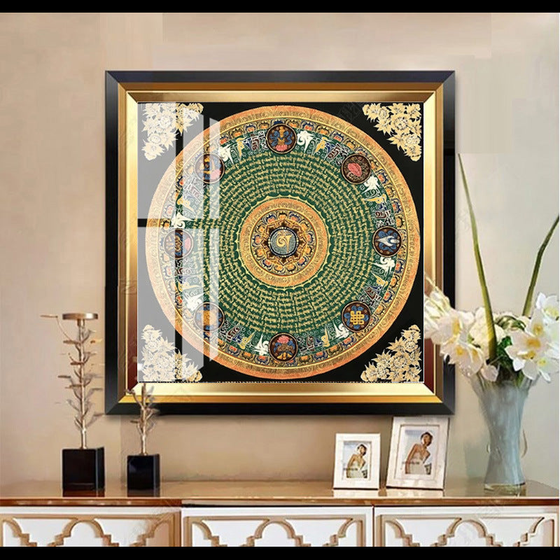 Dekorative Mandala Wandkunst
