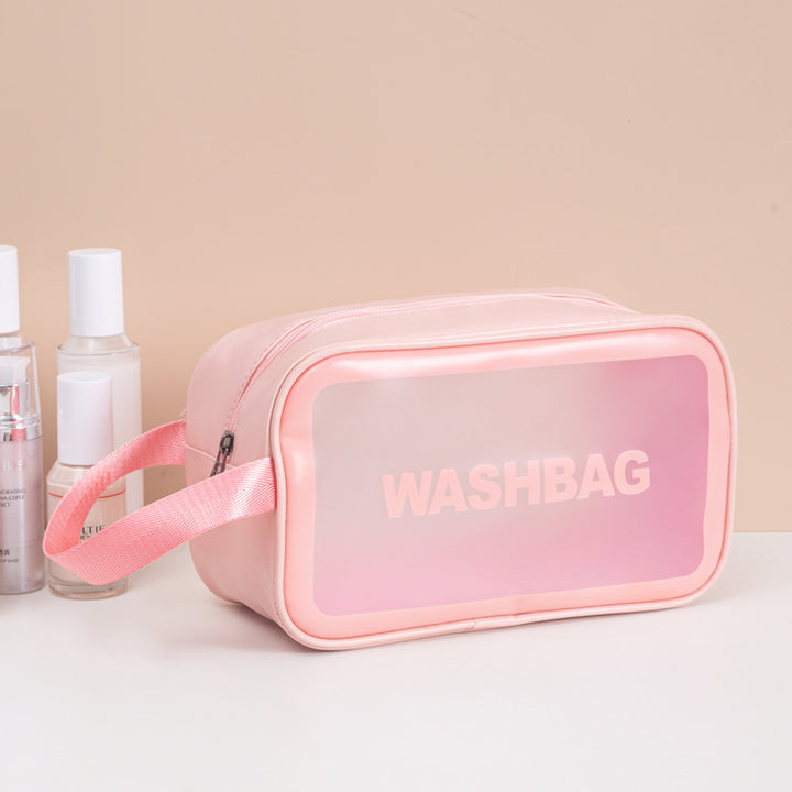 Transparente Reise-Toilettenartikel Tasche Karnz