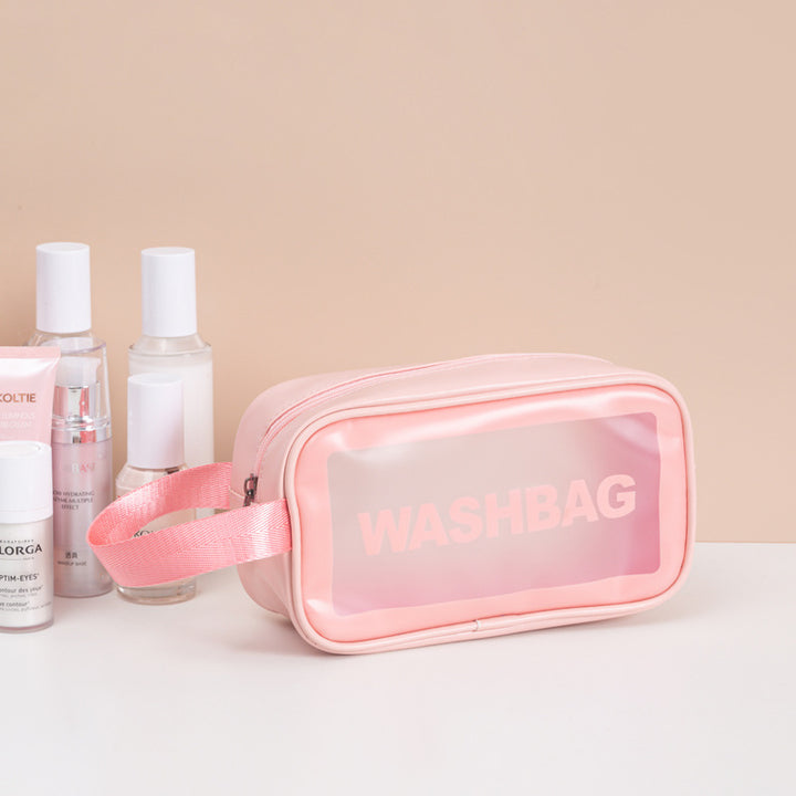 Transparente Reise-Toilettenartikel Tasche Karnz