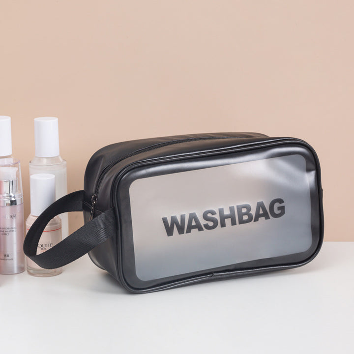 Transparente Reise-Toilettenartikel Tasche Karnz
