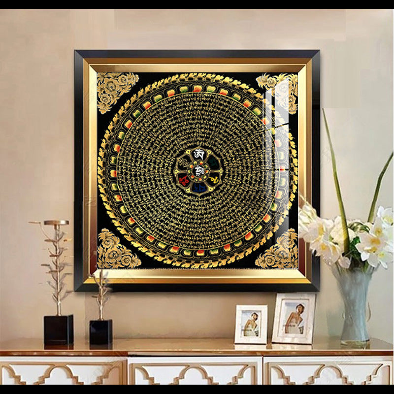 Dekorative Mandala Wandkunst