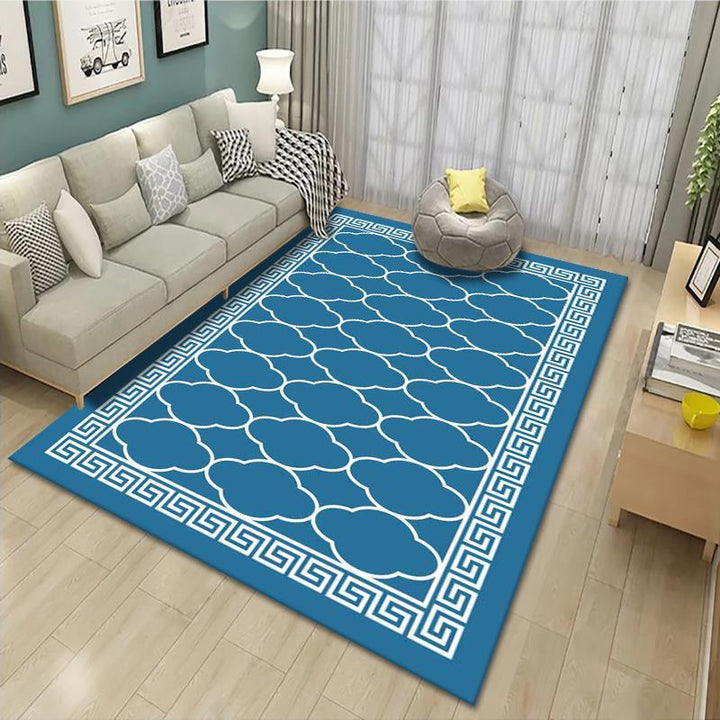 Geometrisch gemusterter Teppich Karnz