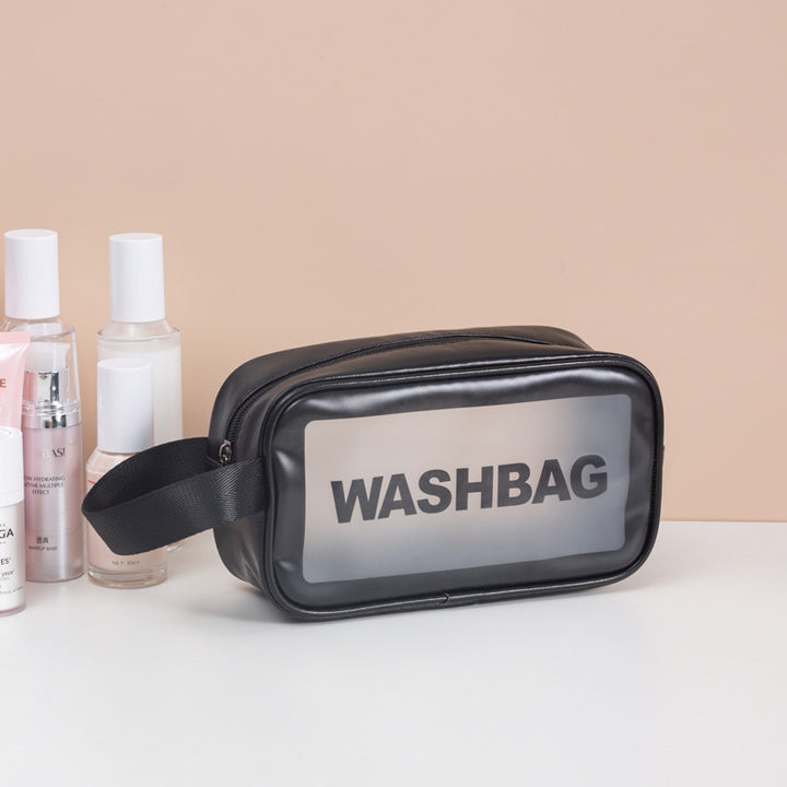 Transparente Reise-Toilettenartikel Tasche Karnz