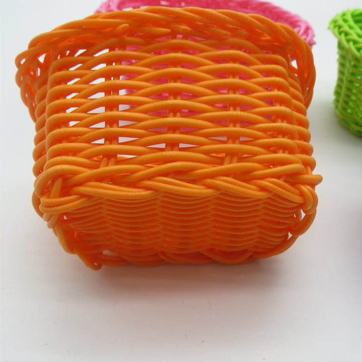 Dekorative handgewebte Obstschale Karnz