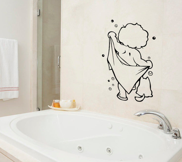 Baby Shower Badezimmer Wandaufkleber | Karnz