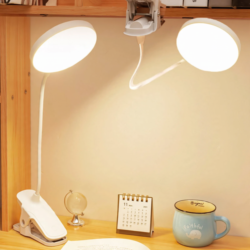 LED-Klemmlampe für Studium und Lesen