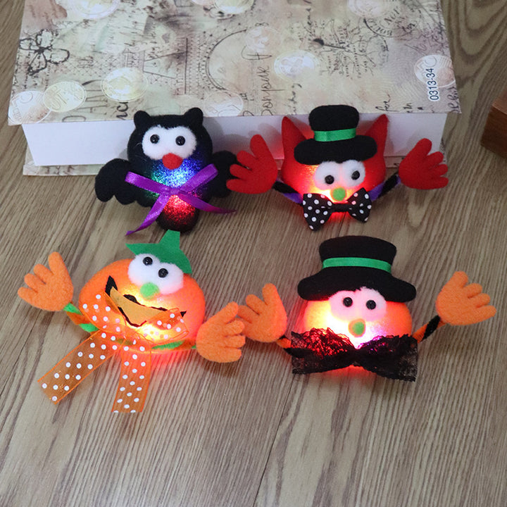 Lustiger Halloween-Kürbis Schmückartikel Karnz