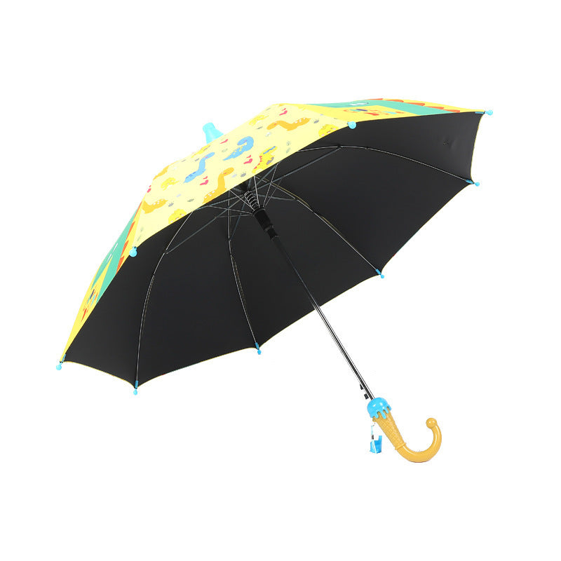 Damen Faltregenschirm mit tierischem Motiv und sicherem Handgriff Karnz