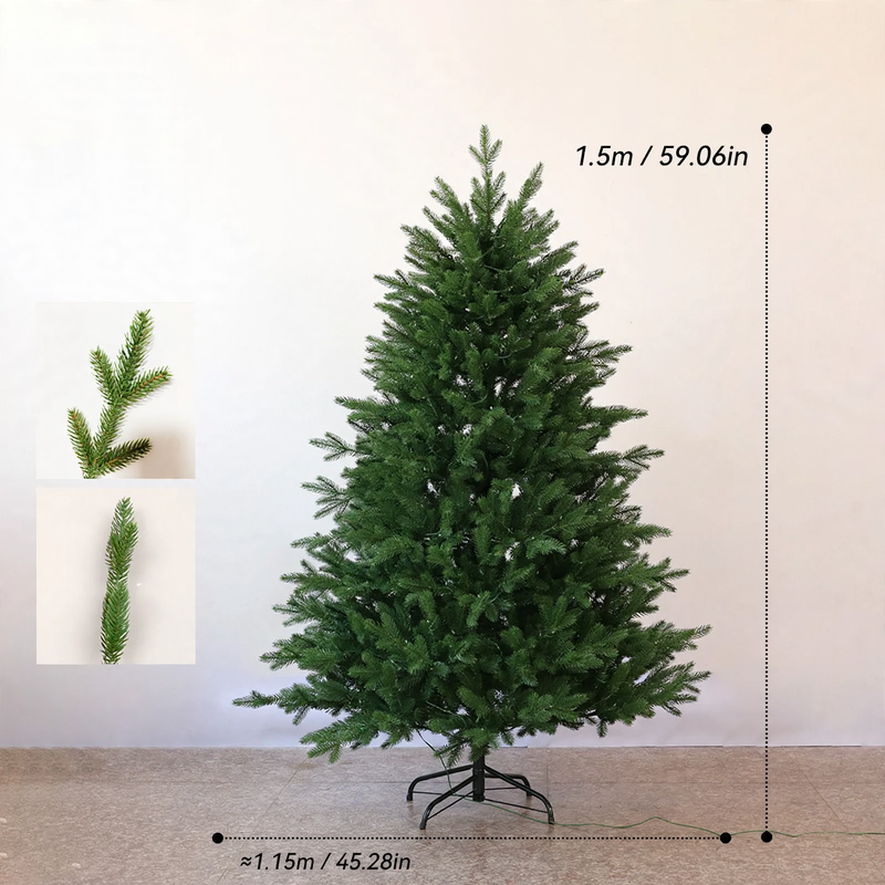 Hochwertiger PE-Weihnachtsbaum, verschiedene Größen