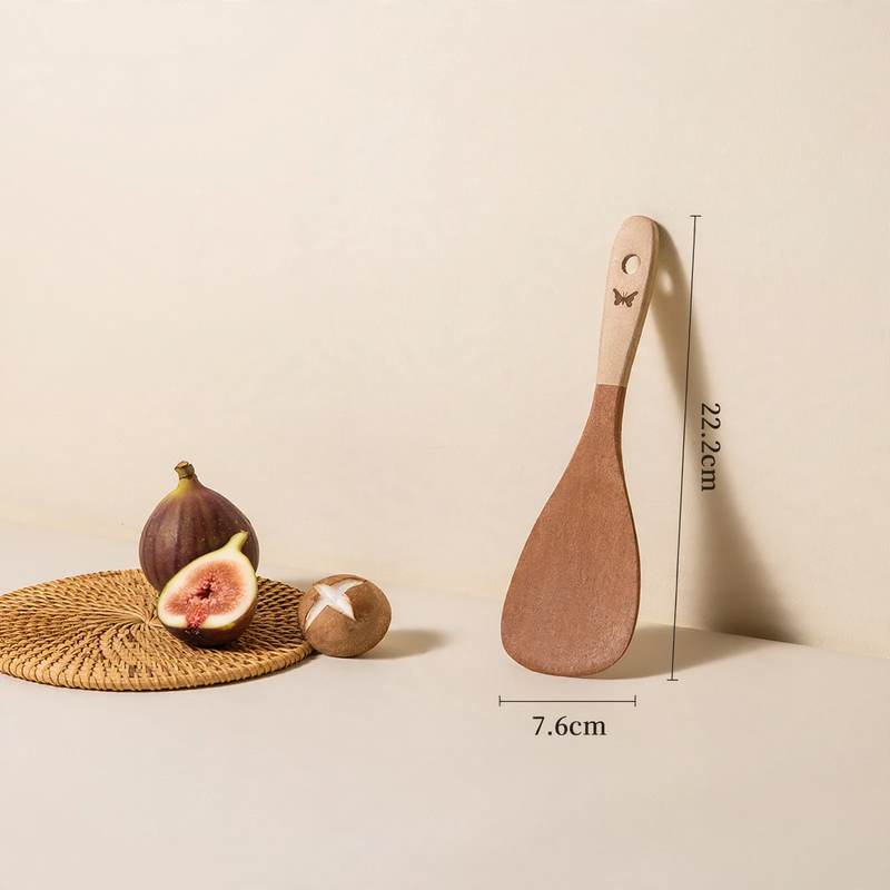 Kochbesteck aus Holz, verschiedene Formen