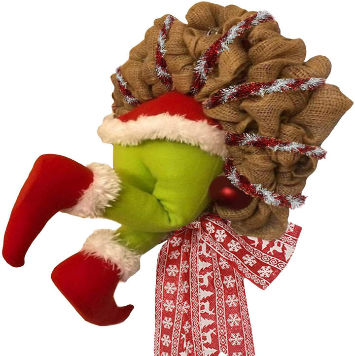 Weihnachtskranz mit Elfenbeinen
