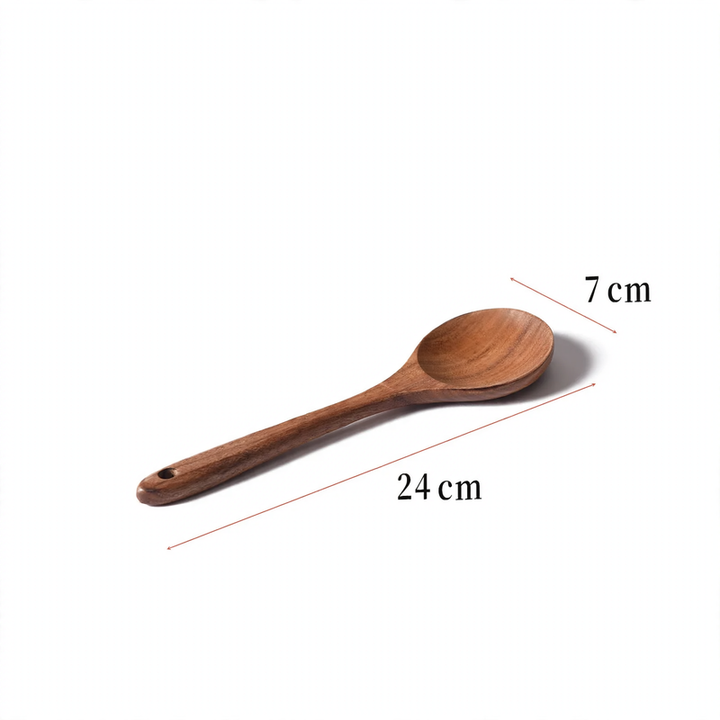 Kochbesteck aus Holz, verschiedene Formen