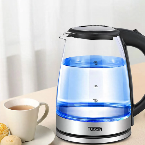 Edelstahl-Wasserkocher, 2 L